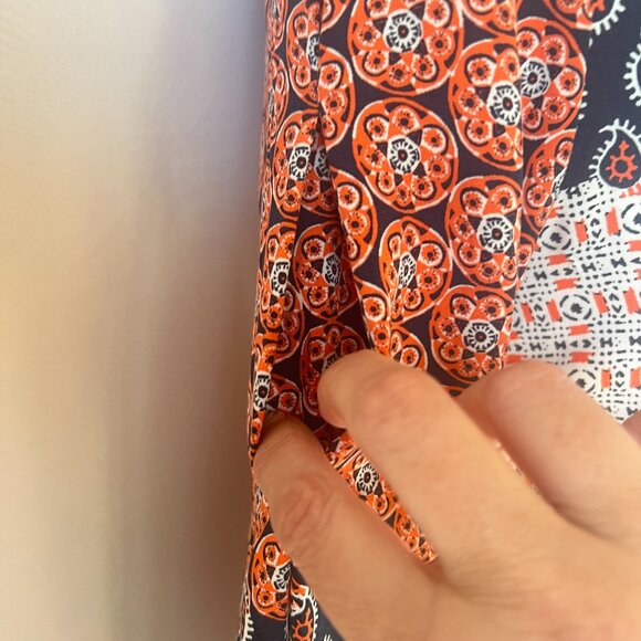 ✌️Zara Boho Paisley Tunic Dress: Eclectic Elegance with a 70's Vibe Size S - Picture 5 of 15